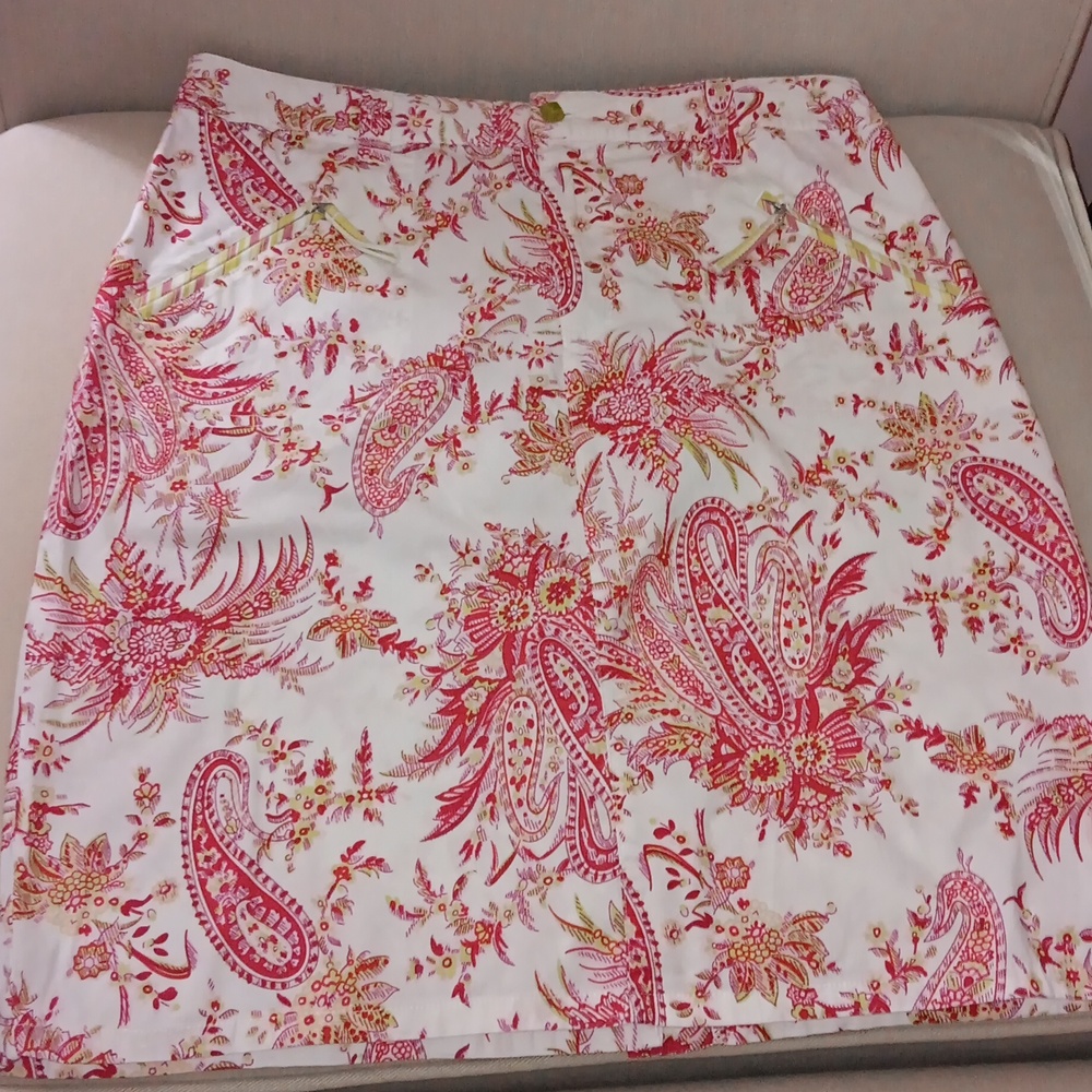 Seasons paisley print skirt